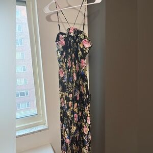 Lulus Floral Spaghetti Strap Maxi Dress